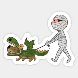 the little mummy Sticker